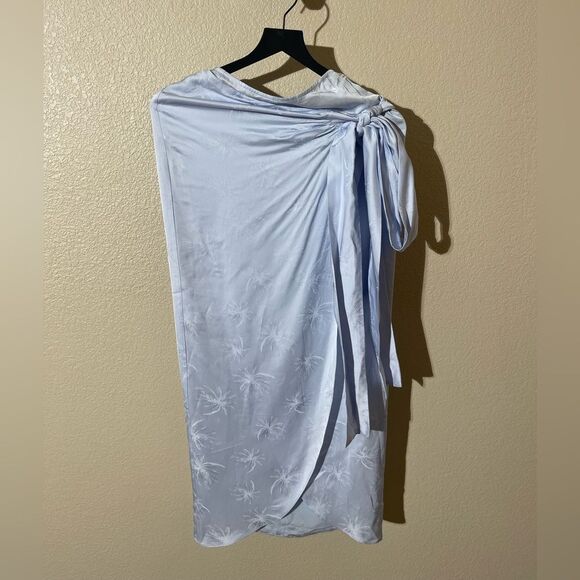 Silvia Tcherassi Light Blue Midi Skirt